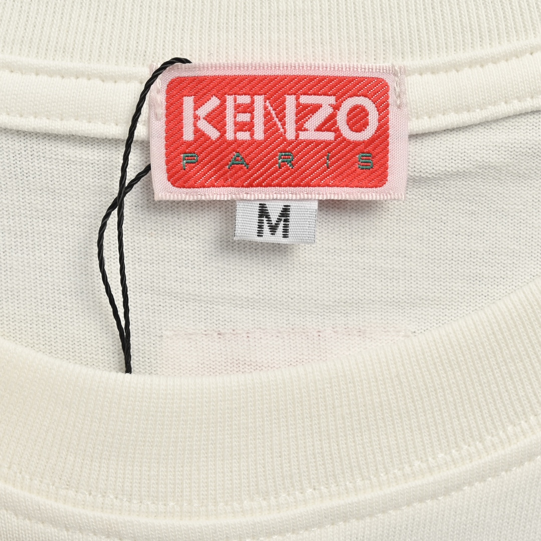 Kenzo/高田贤三 24ss 虎头印花短袖