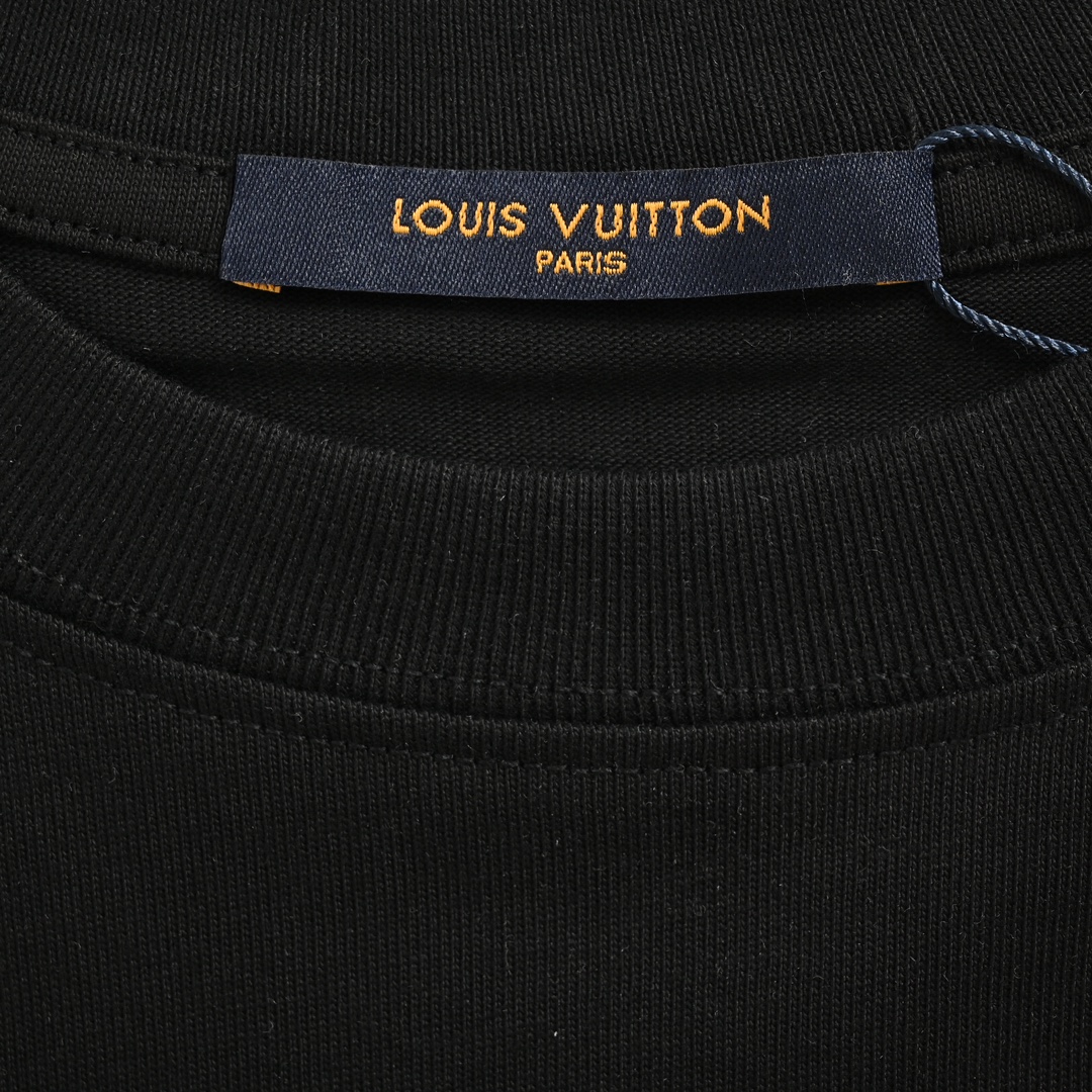Louis Vuitton /路易威登 24ss 花朵字母刺绣短袖