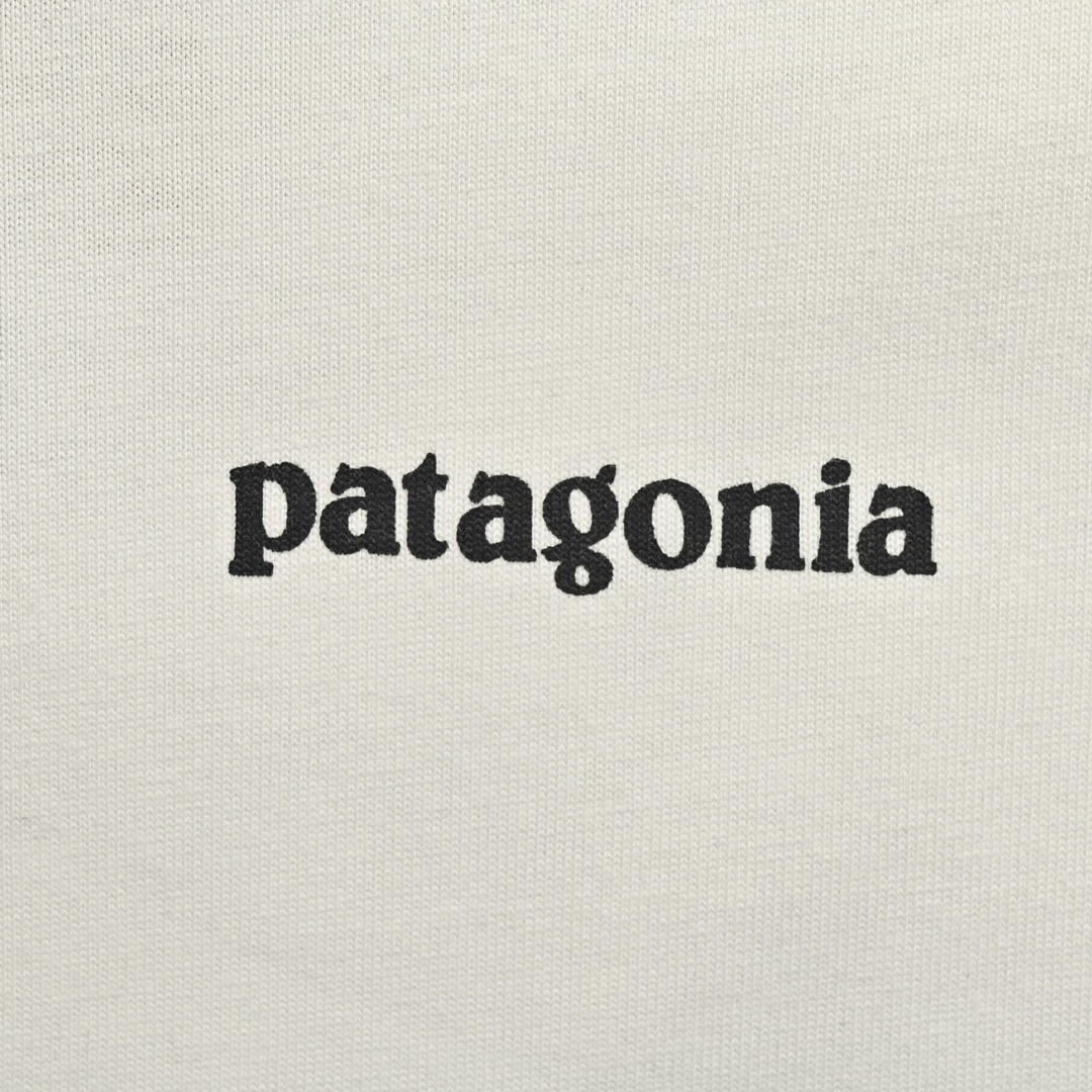 Patagonia/巴塔哥尼亚 经典鱼标Logo印花短袖