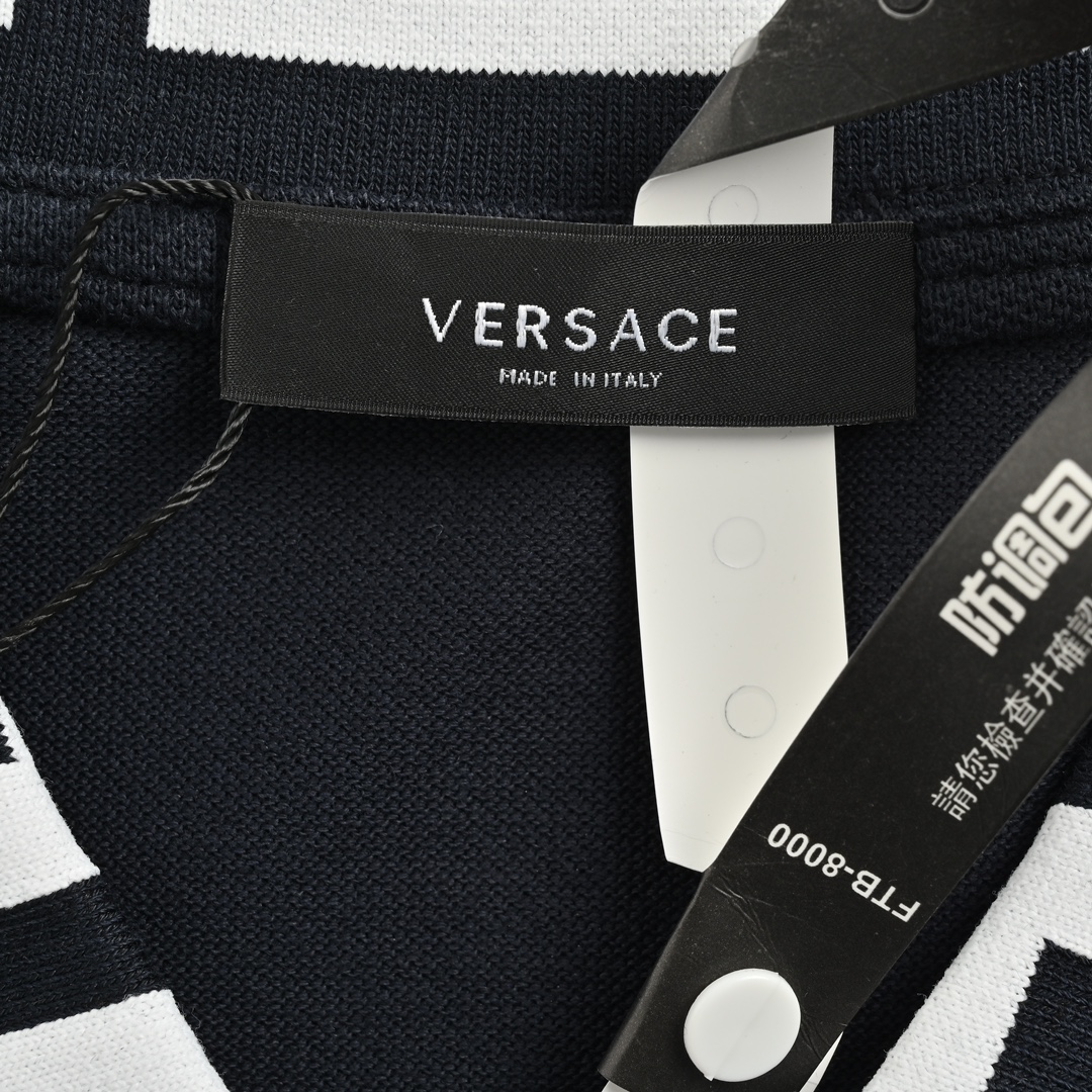 Versace/范思哲 胸口人像刺绣POLO短袖