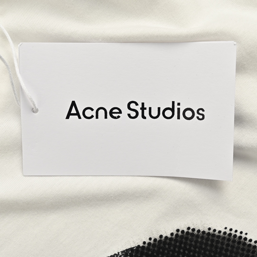 ACNE Studios 520限定爱心植绒印花短袖