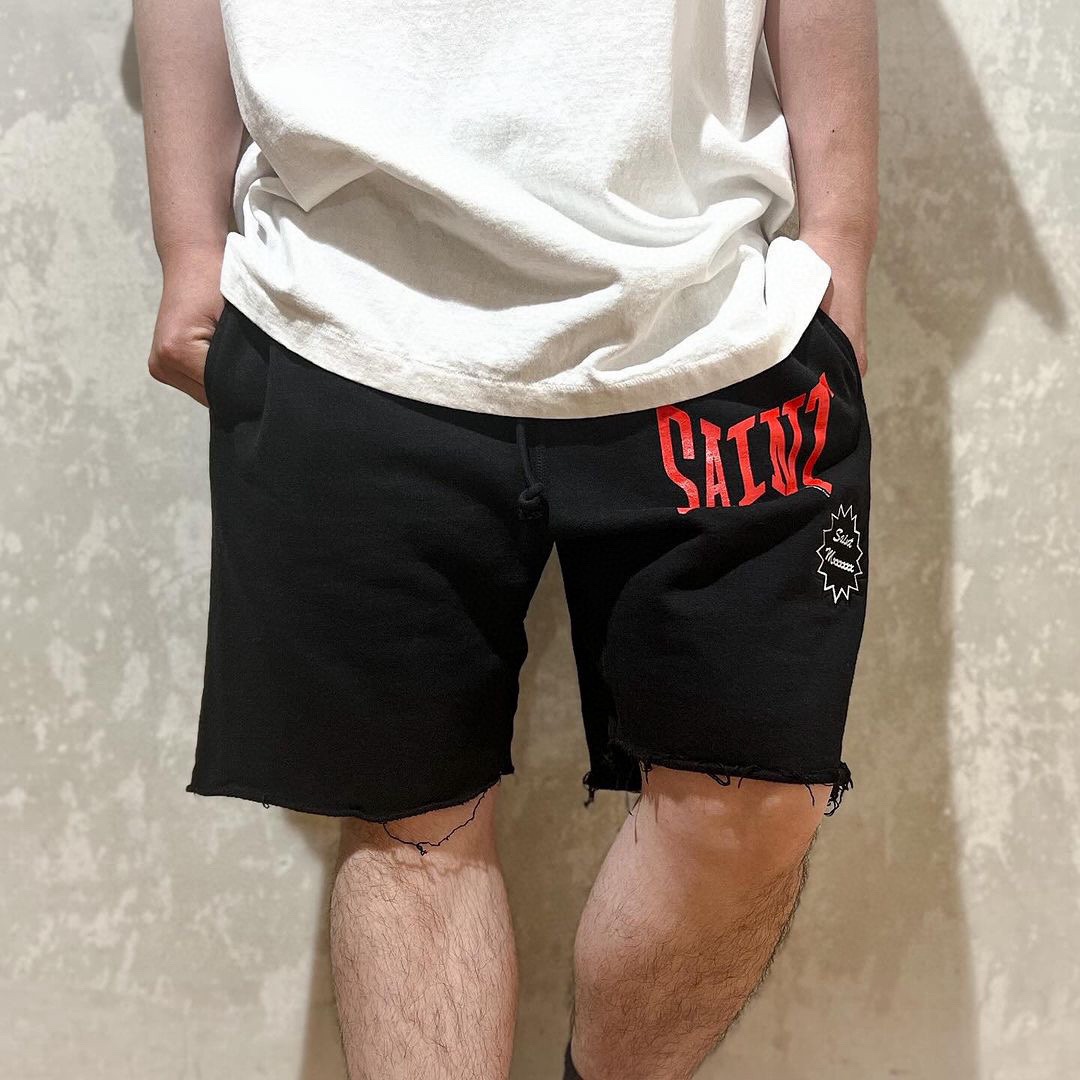 SaintMichael24ssSaint logo printed shorts upper body effect