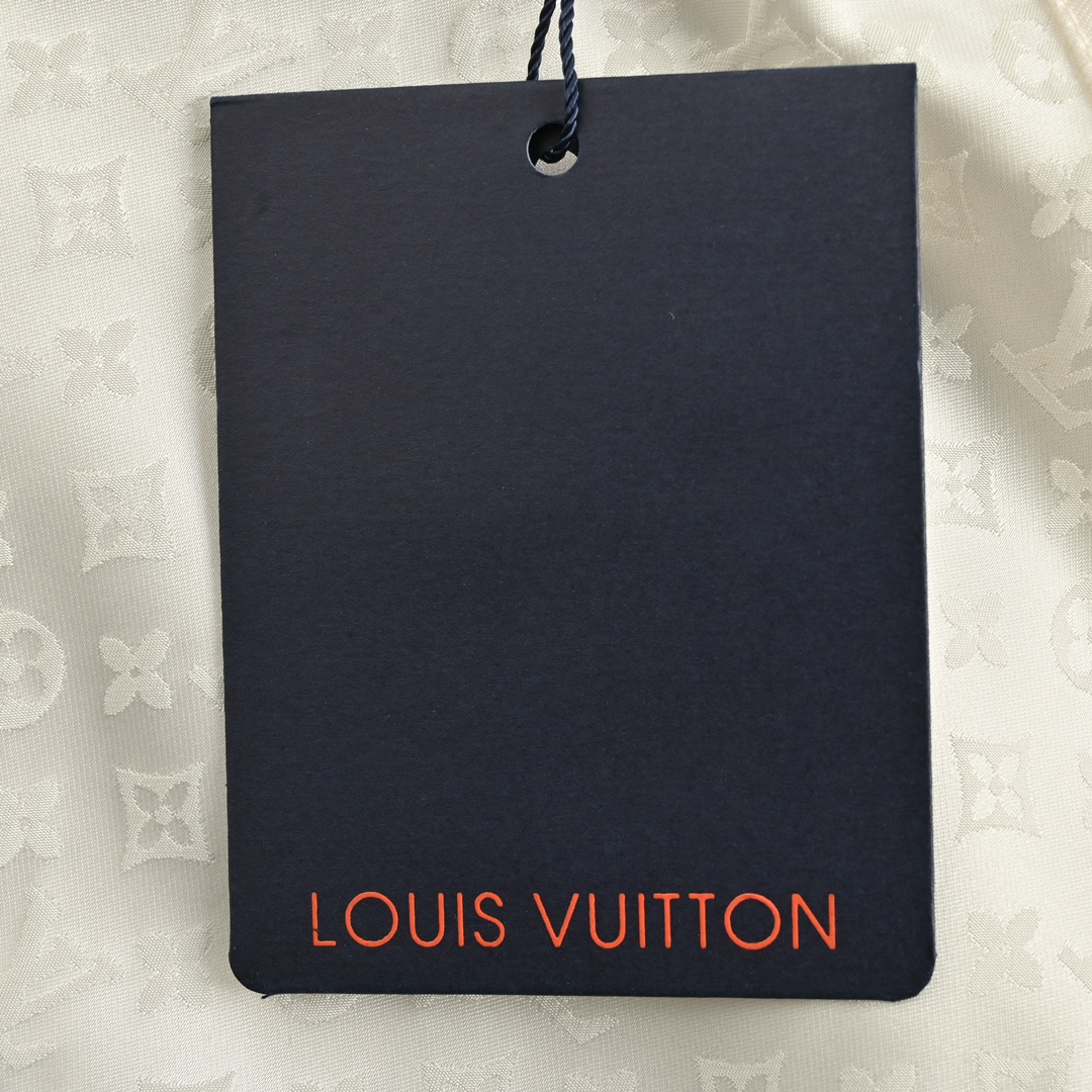 Louis Vuitton /路易威登 24ss 老花提花丝绸衬衫