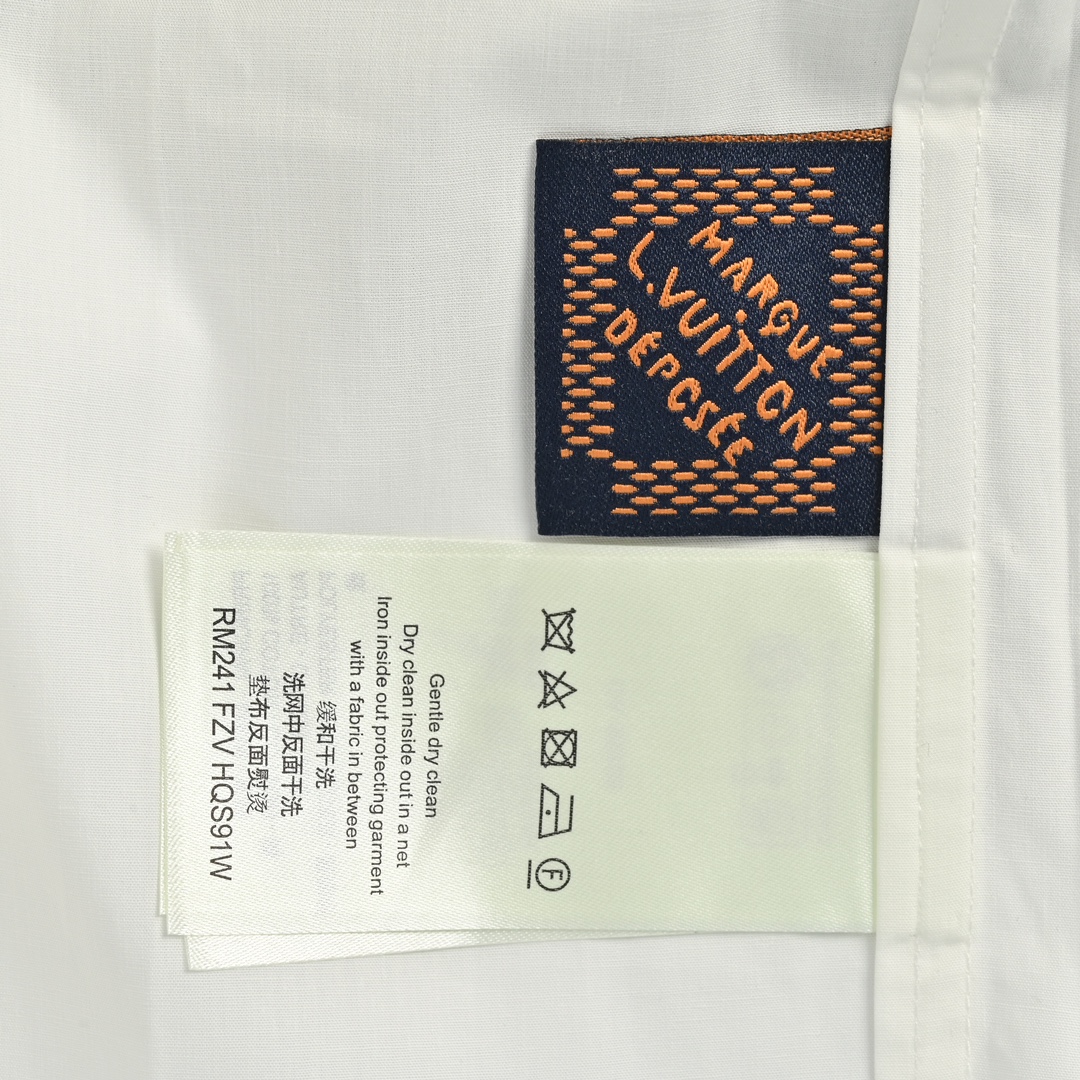 Louis Vuitton/路易威登 24ss 珍珠扣长袖衬衫