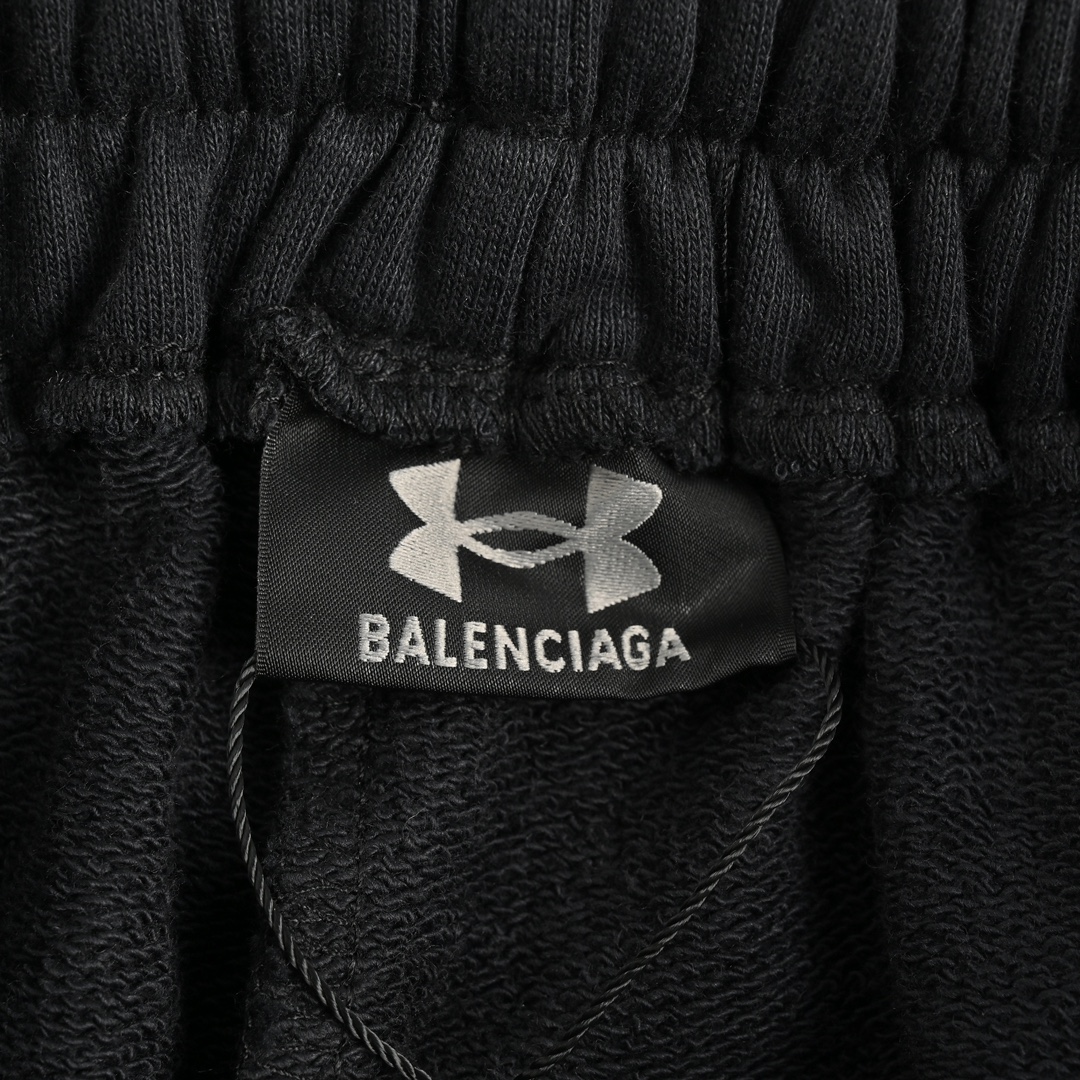 Balenciaga/巴黎世家 24ss 安德玛联名刺绣短裤