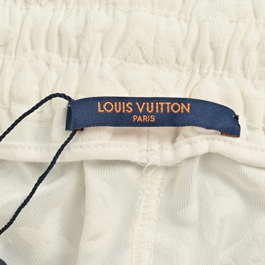 Louis Vuitton/路易威登 24ss 满印老花提花套装短裤