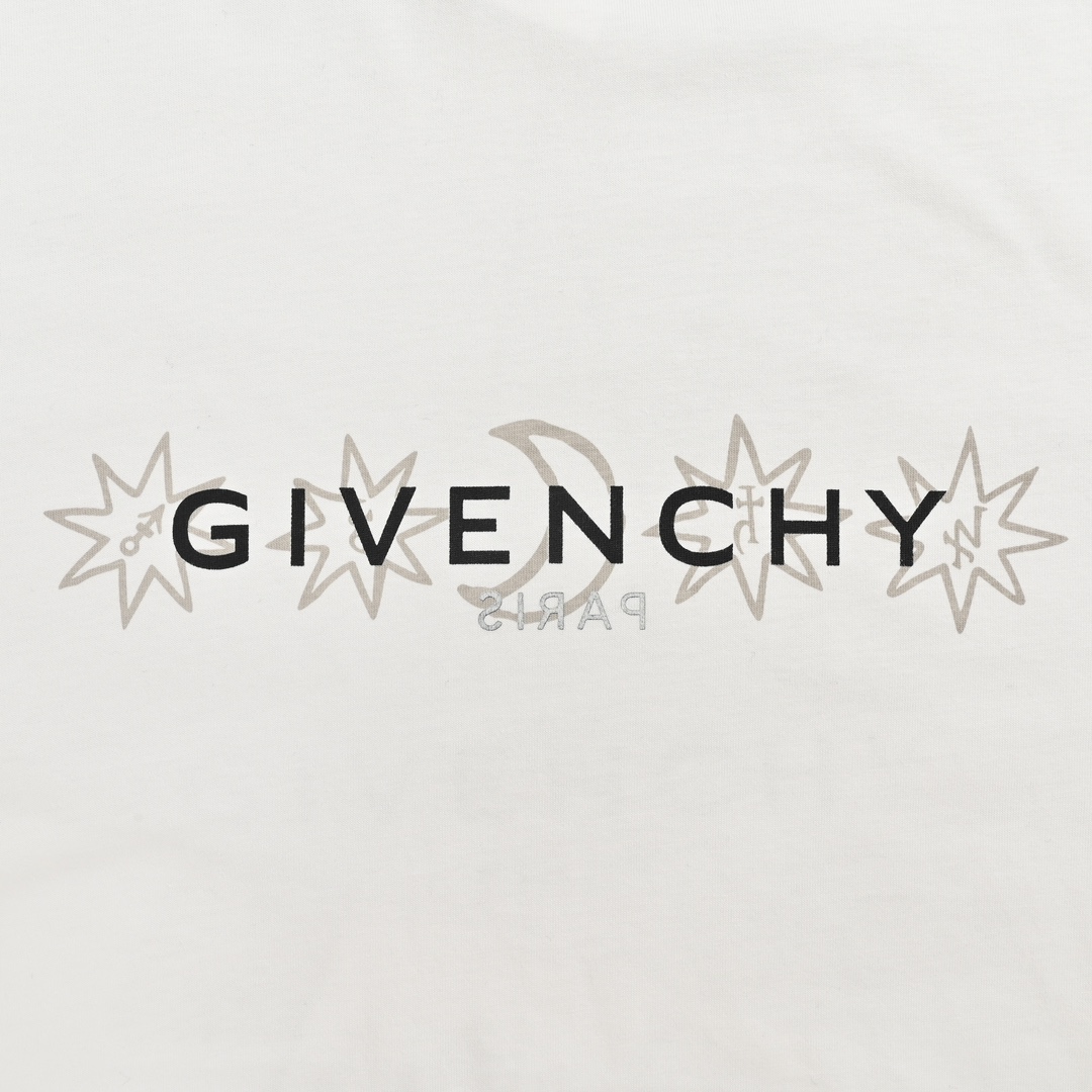 GIVENCHY/纪梵希 24ss 六芒星印花短袖