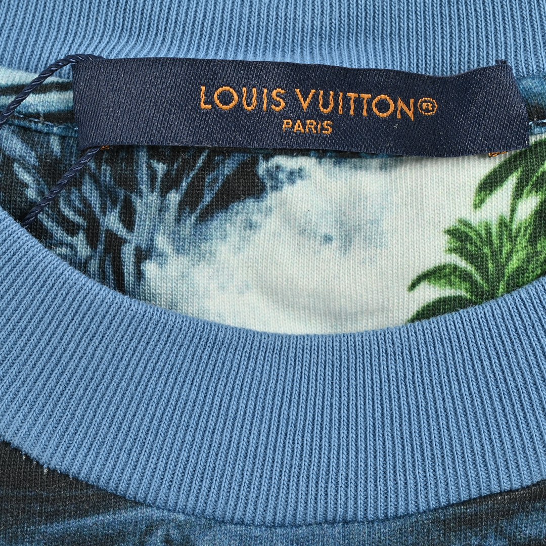 Louis Vuitton/路易威登 24ss 海浪印花短袖