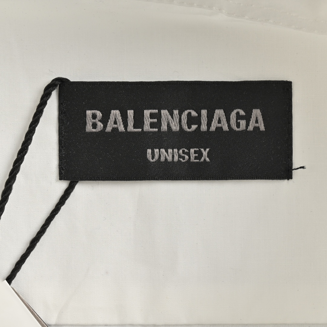 Balenciaga/巴黎世家 24Fw 模糊可乐印花衬衫