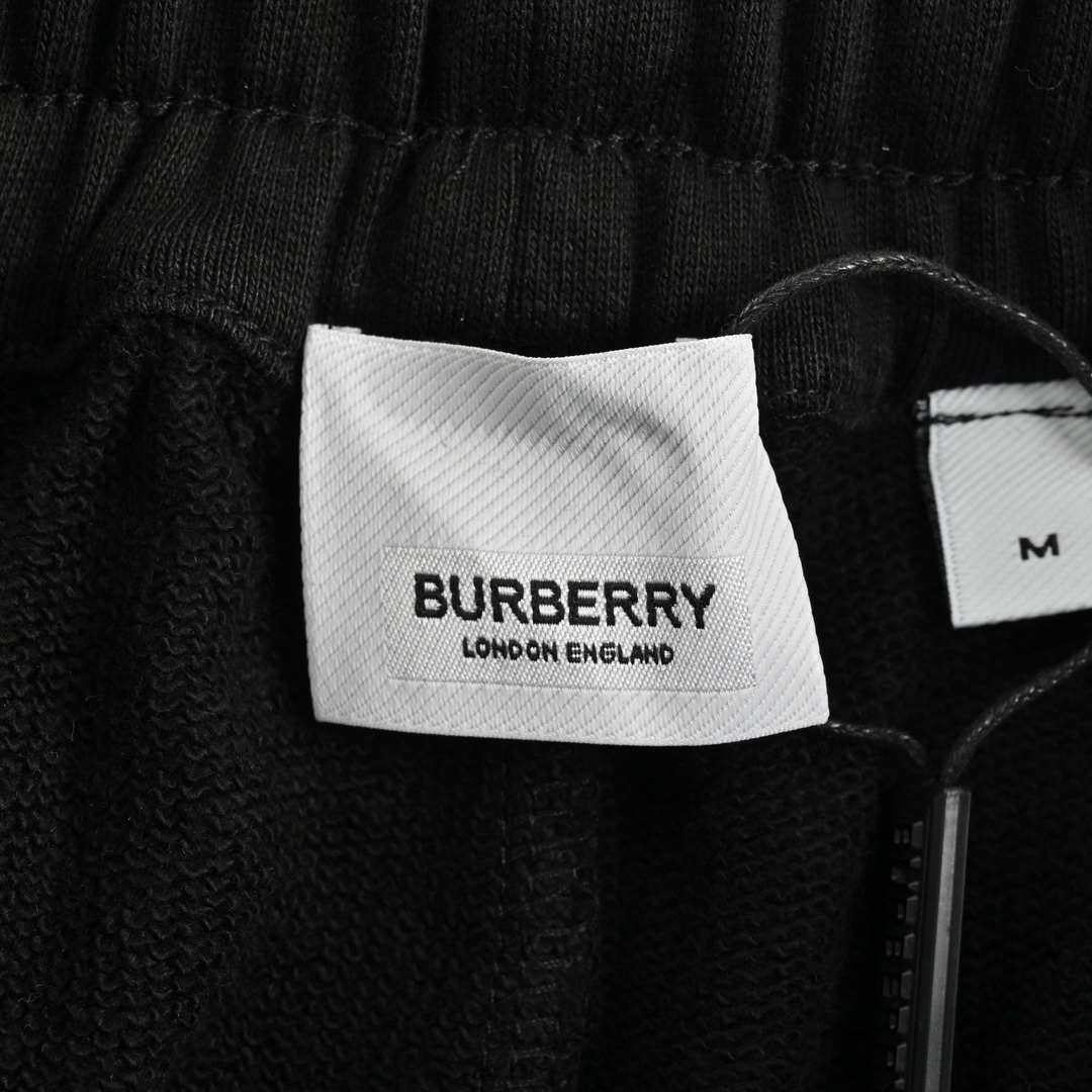 Burberry/巴宝莉 24ss 镂空贴布战马短裤