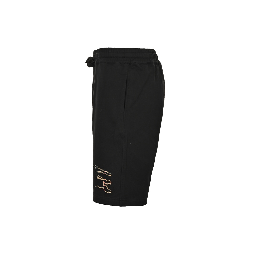 Burberry/巴宝莉 24ss 镂空贴布战马短裤