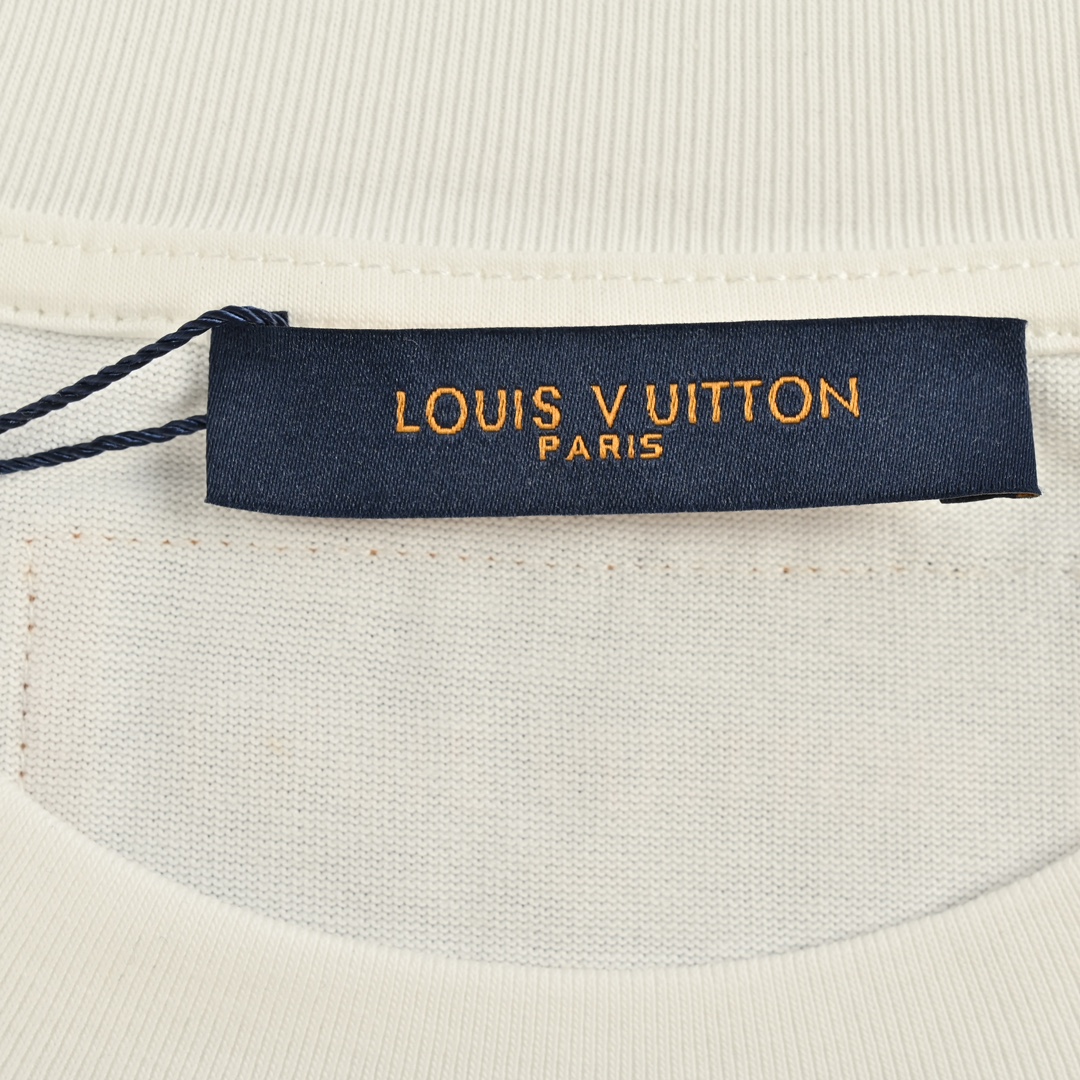 Louis Vuitton/路易威登 24ss 花卉字母印花短袖