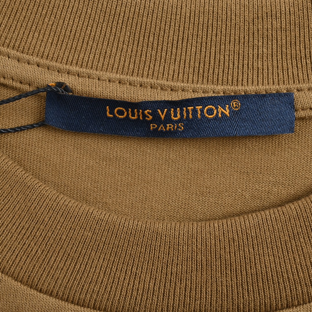 Louis Vuitton/路易威登 24ss 麻绳绳结刺绣短袖