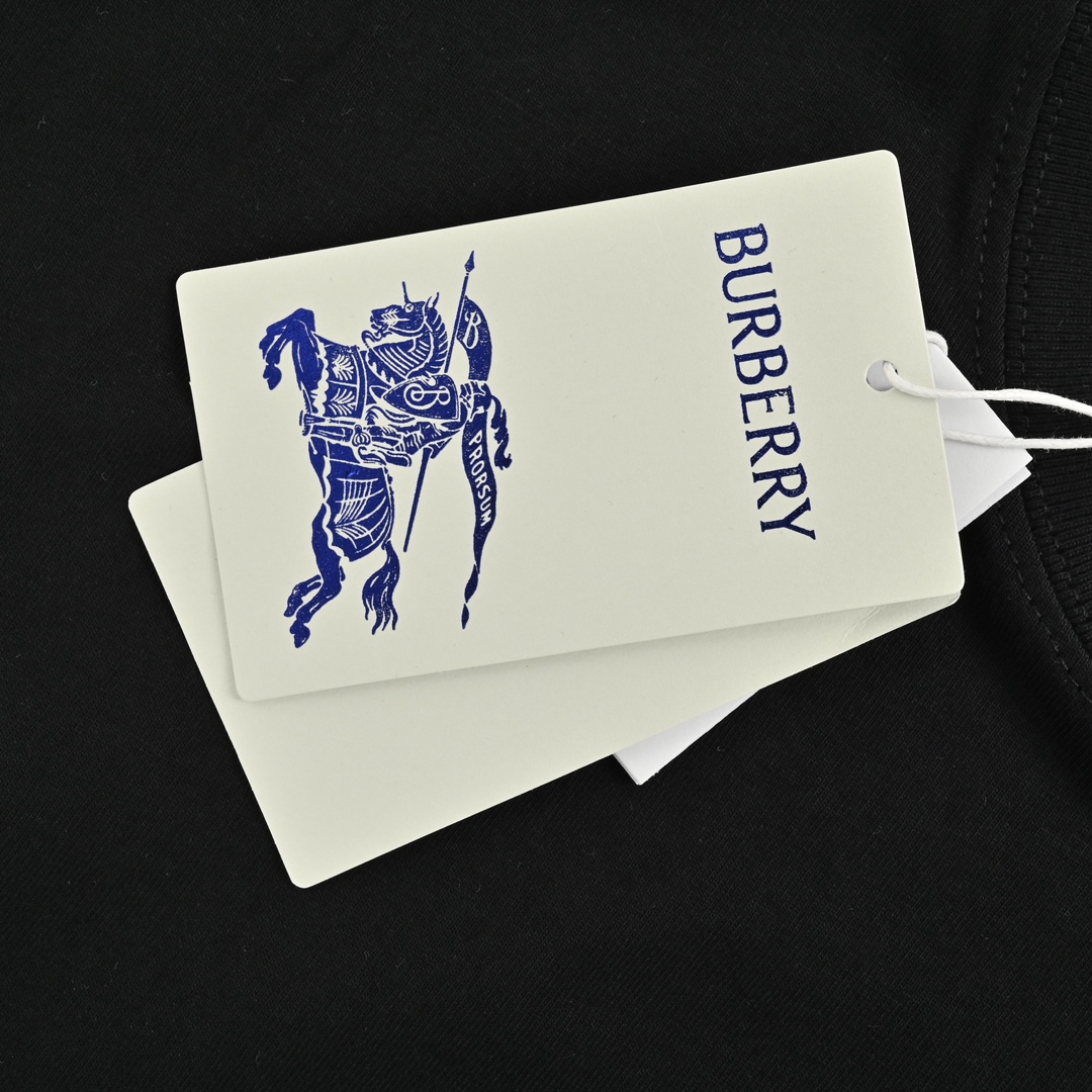 Burberry/巴宝莉 24ss 胸前战马刺绣短袖