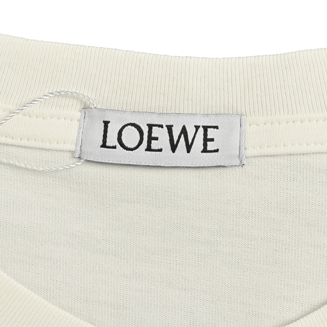 Loewe/罗意威 24ss 蝴蝶logo印花短袖