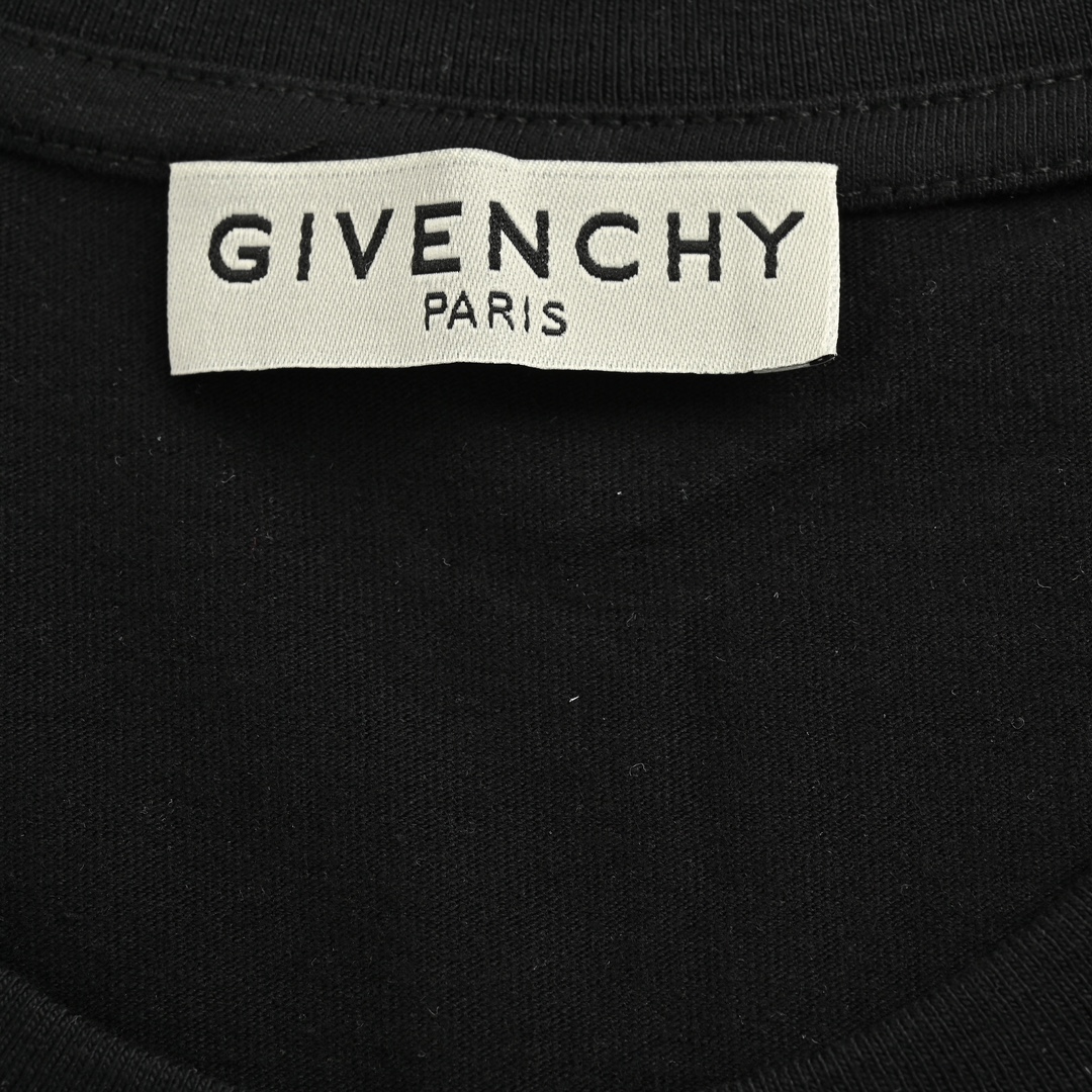 GIVENCHY/纪梵希 破损字母印花短袖