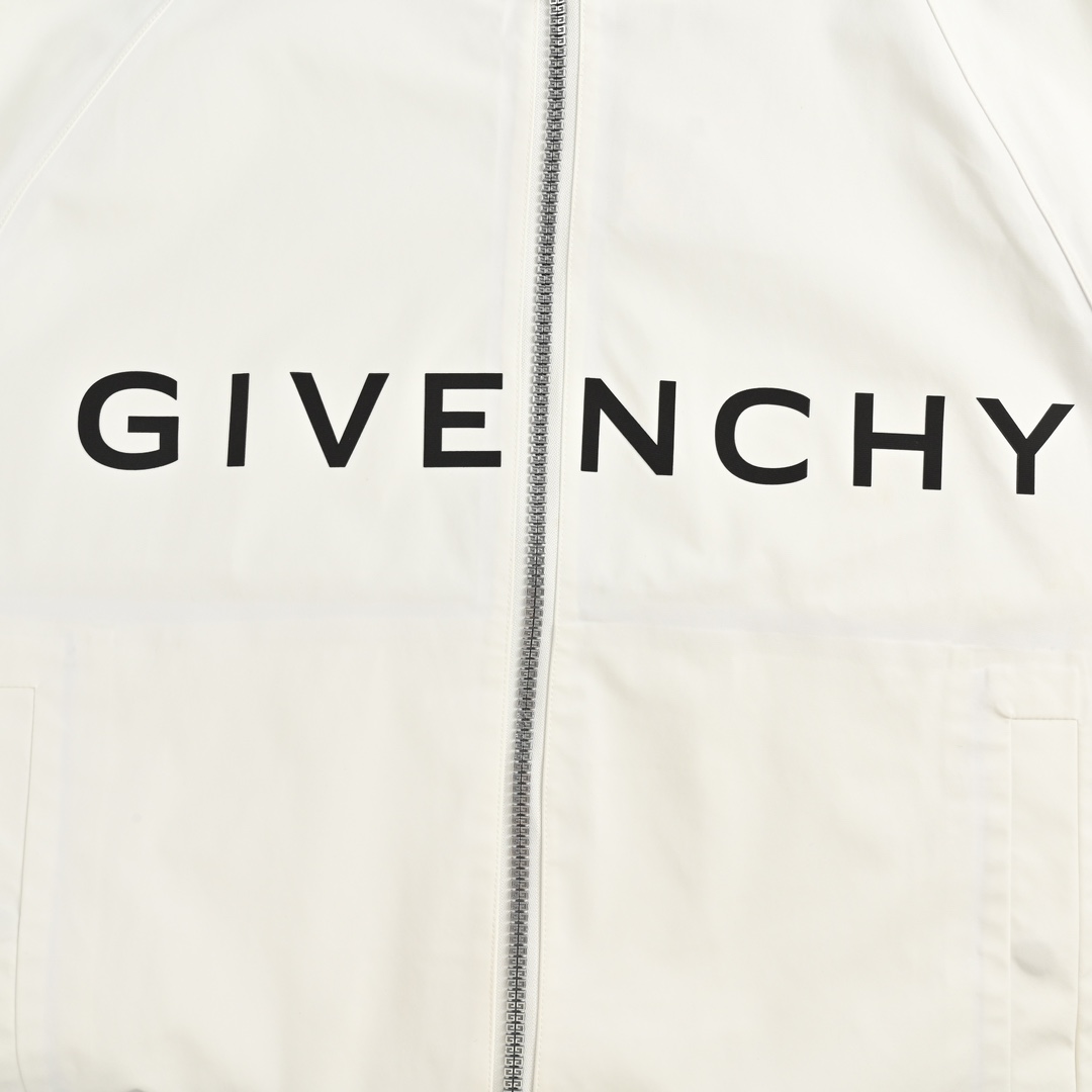 GIVENCHY/纪梵希 24Fw 字母拉链冲锋衣夹克外套