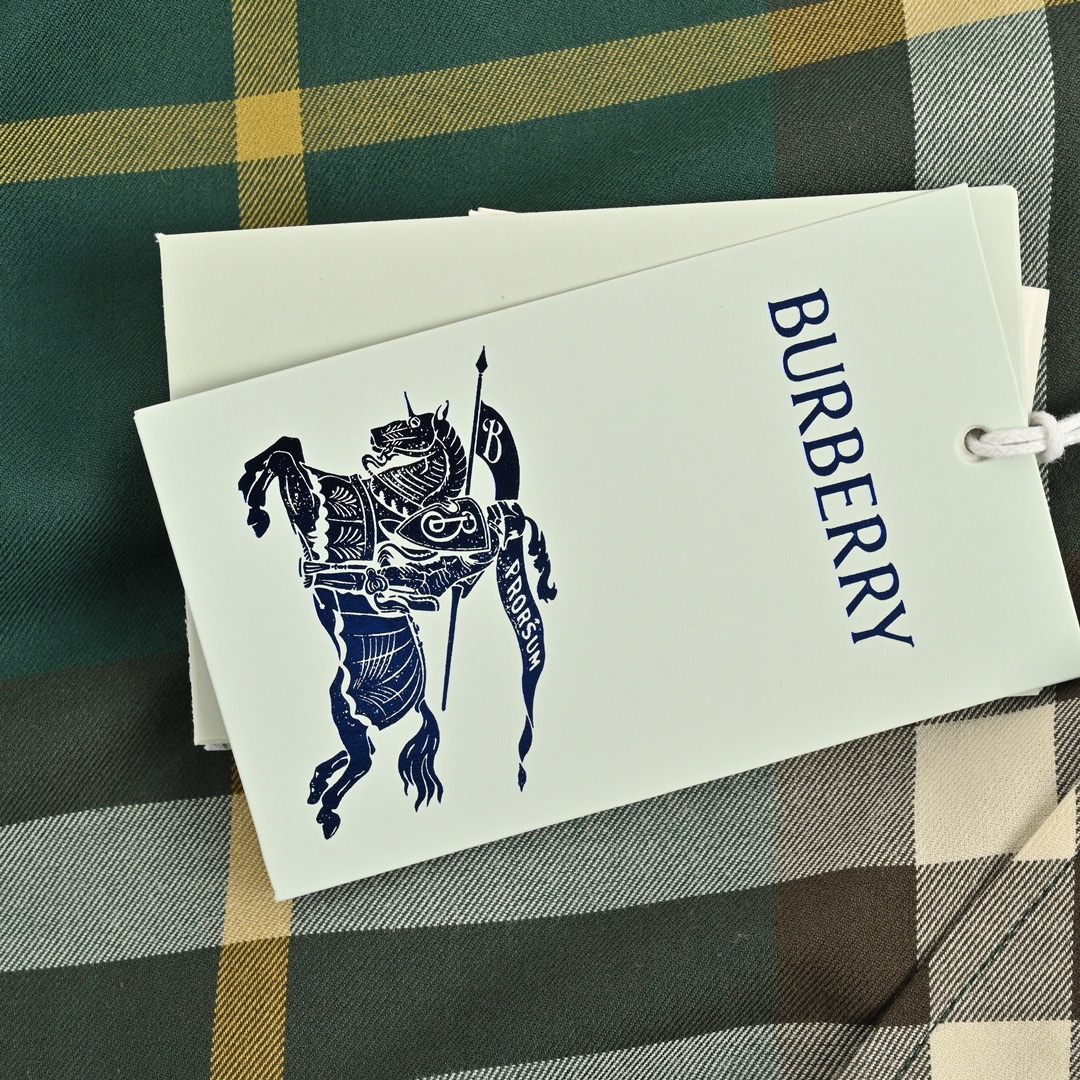 Burberry/巴宝莉 24Fw 大格纹棉质衬衫