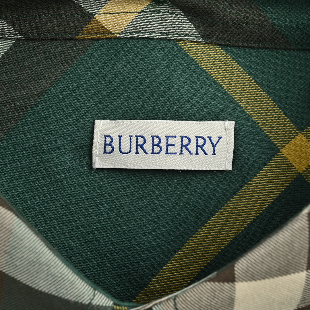 Burberry/巴宝莉 24Fw 大格纹棉质衬衫