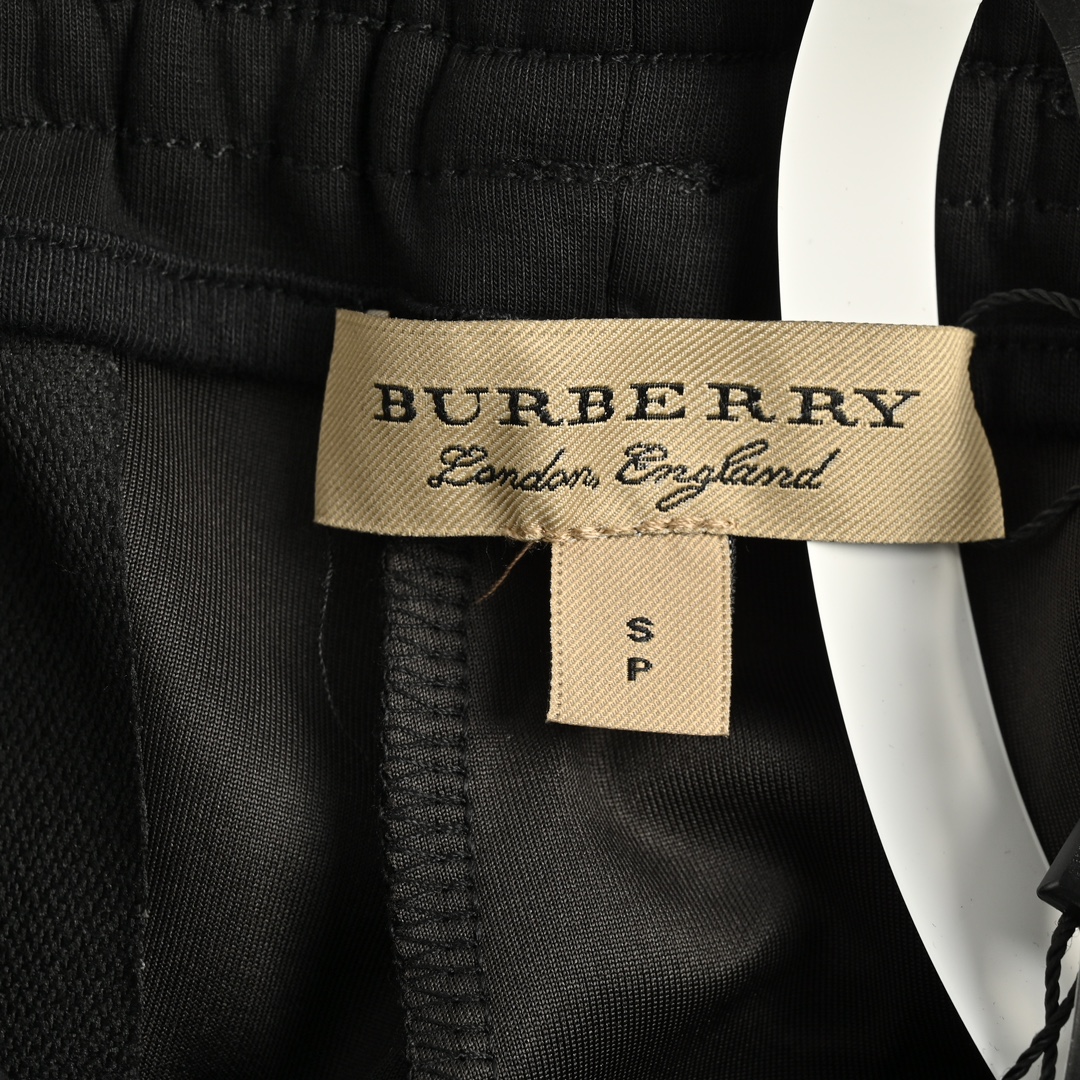 Burberry/巴宝莉 24Fw 金属战马徽标长裤 品牌logo徽标刺绣