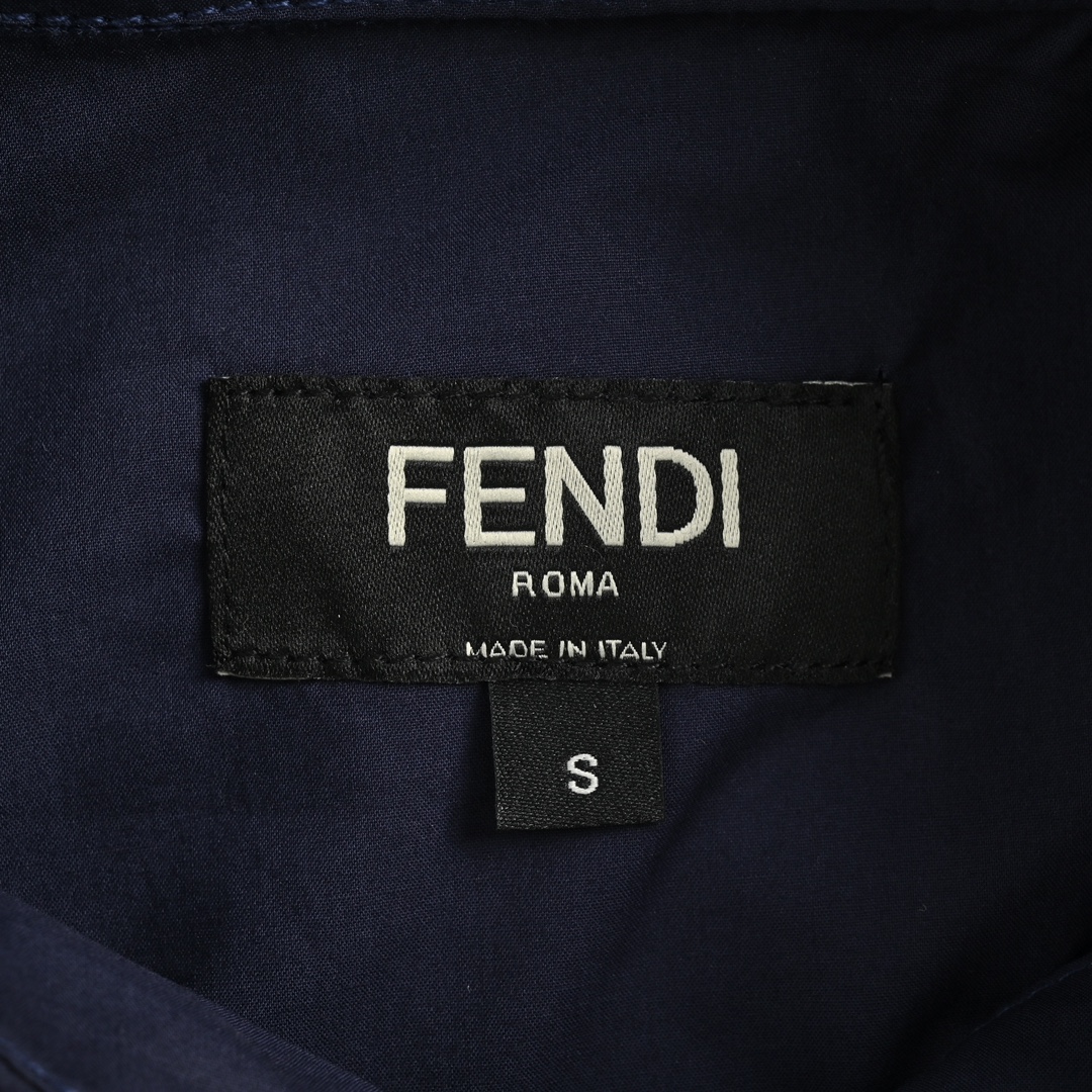 Fendi/芬迪 24Fw Roma方标衬衫