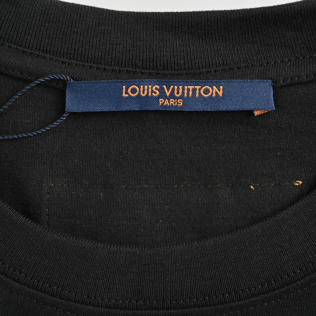 Louis Vuitton/路易威登 24ss 彩色logo溶解印花短袖