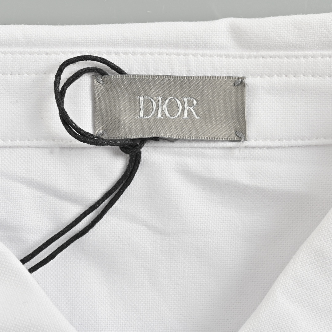 Dior/迪奥 24Fw 爱心刺绣长袖衬衫 2024 DIOR新款短袖衬衫秋季男装系列新品