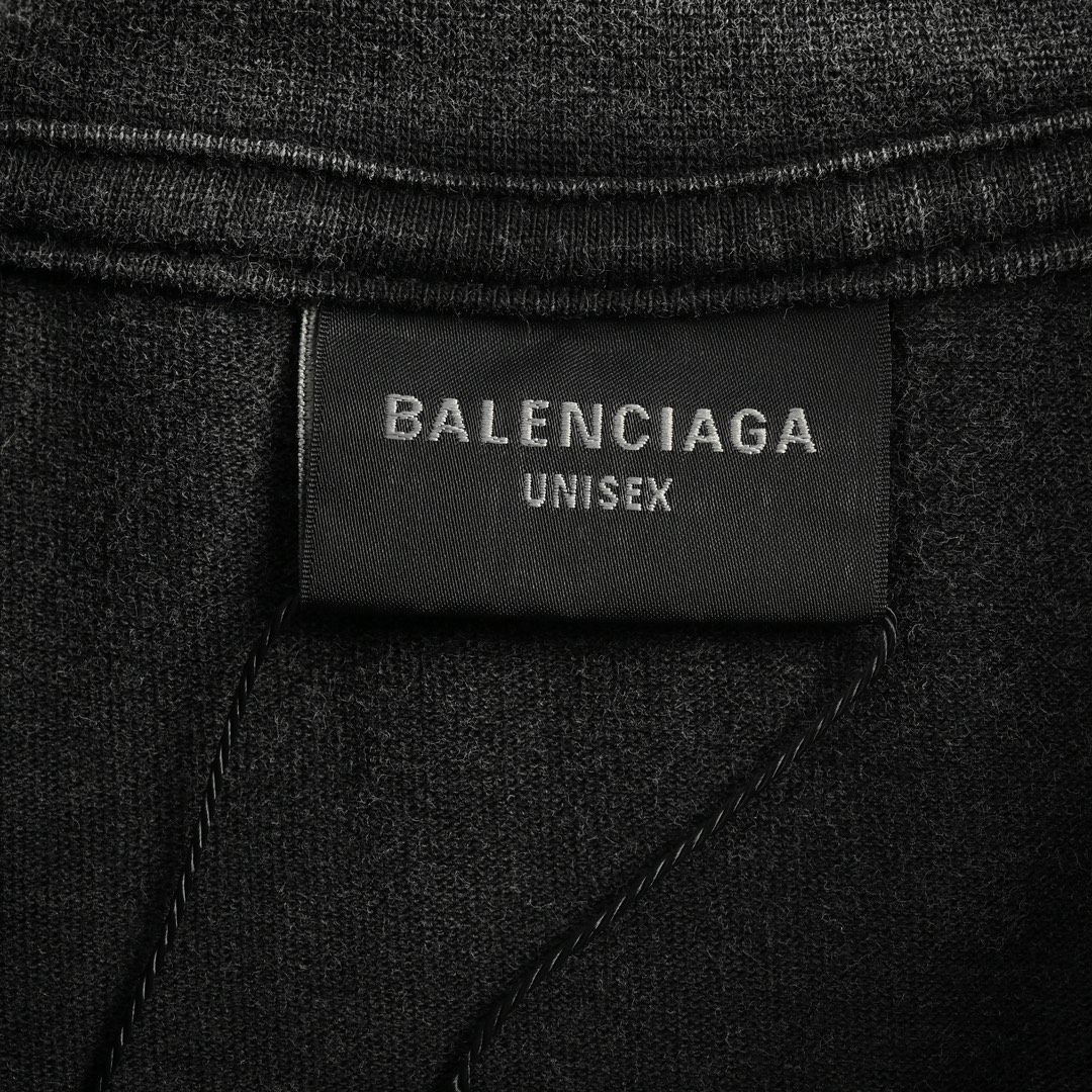 Balenciaga/巴黎世家 24ss 城市夜景水洗短袖 Balenciaga/巴黎世家