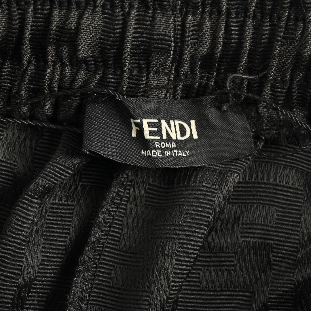 Fendi/芬迪 24Fw FF满印提花套装长裤