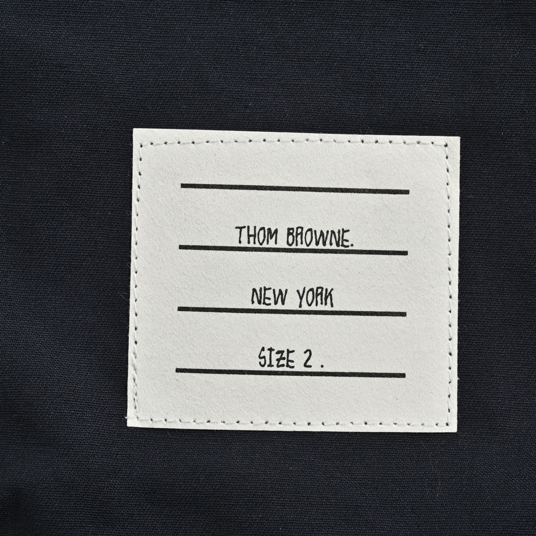 Thom Browne/汤姆布朗 双袖织带衬衫夹克