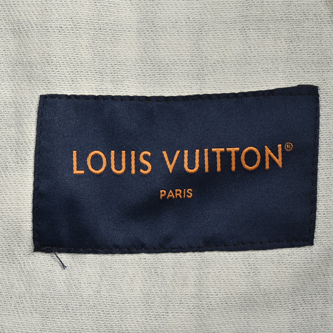 Louis Vuitton/路易威登 24Fw 棋盘格格纹牛仔外套