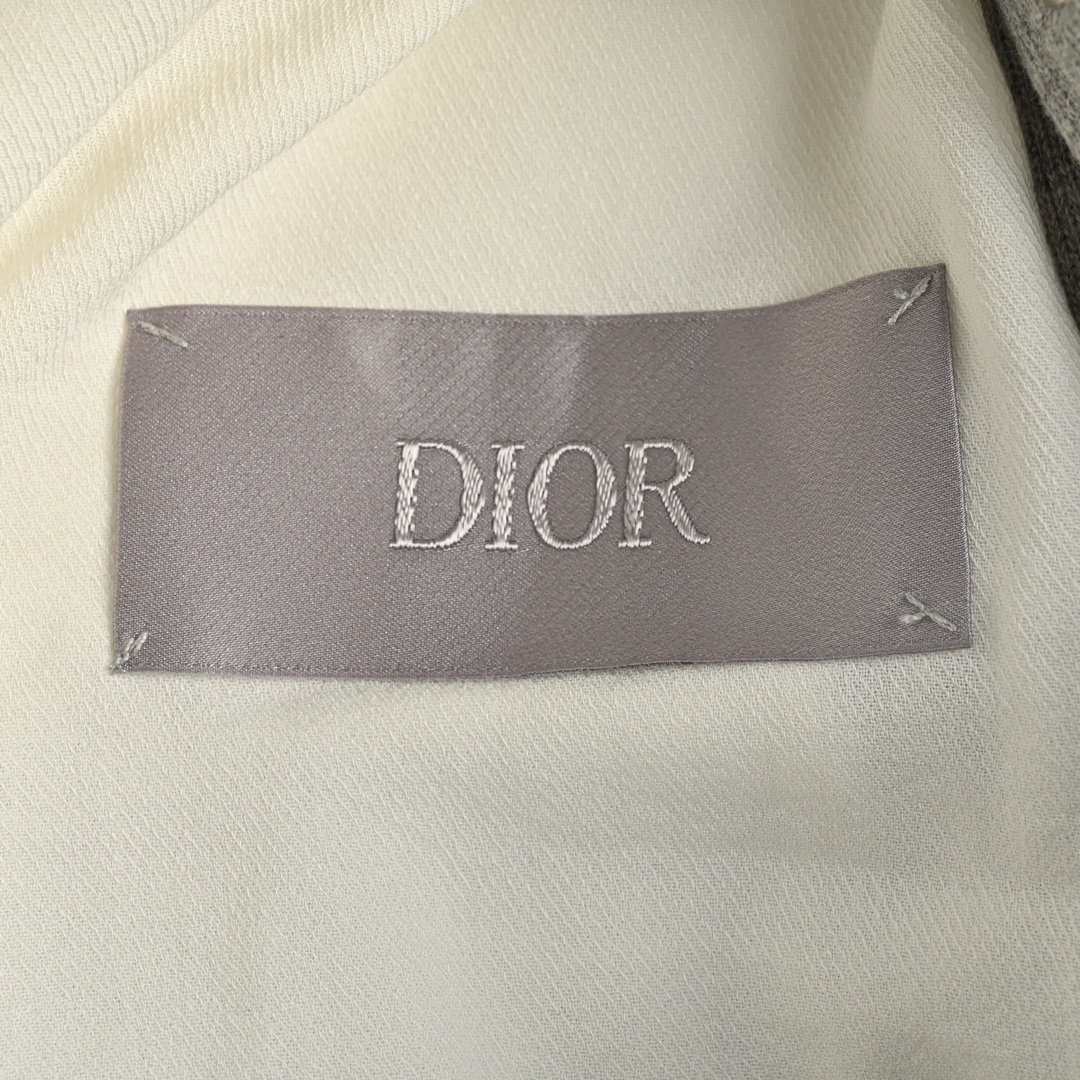 Dior/迪奥 24Fw 铃兰花刺绣拼接棒球服夹克外套