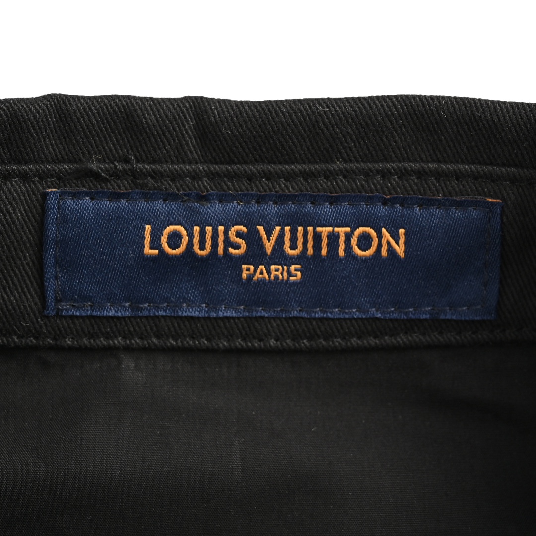 Louis Vuitton路易威登 24Fw 植绒拼接衬衫外套