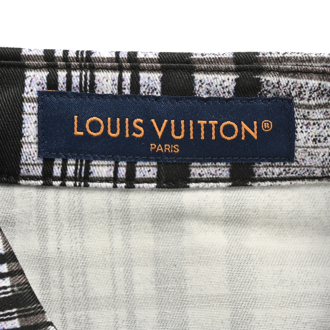 Louis Vuitton/路易威登 23Fw 风景格纹衬衫