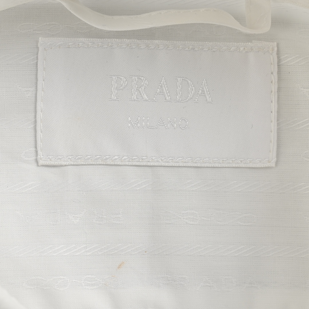 Prada/普拉达 暗纹提花长袖衬衫