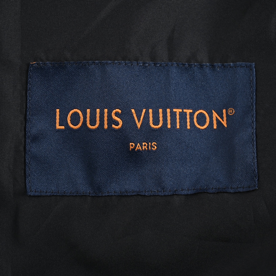 Louis Vuitton/路易威登 24Fw 麻绳刺绣满印老花套装夹克外套