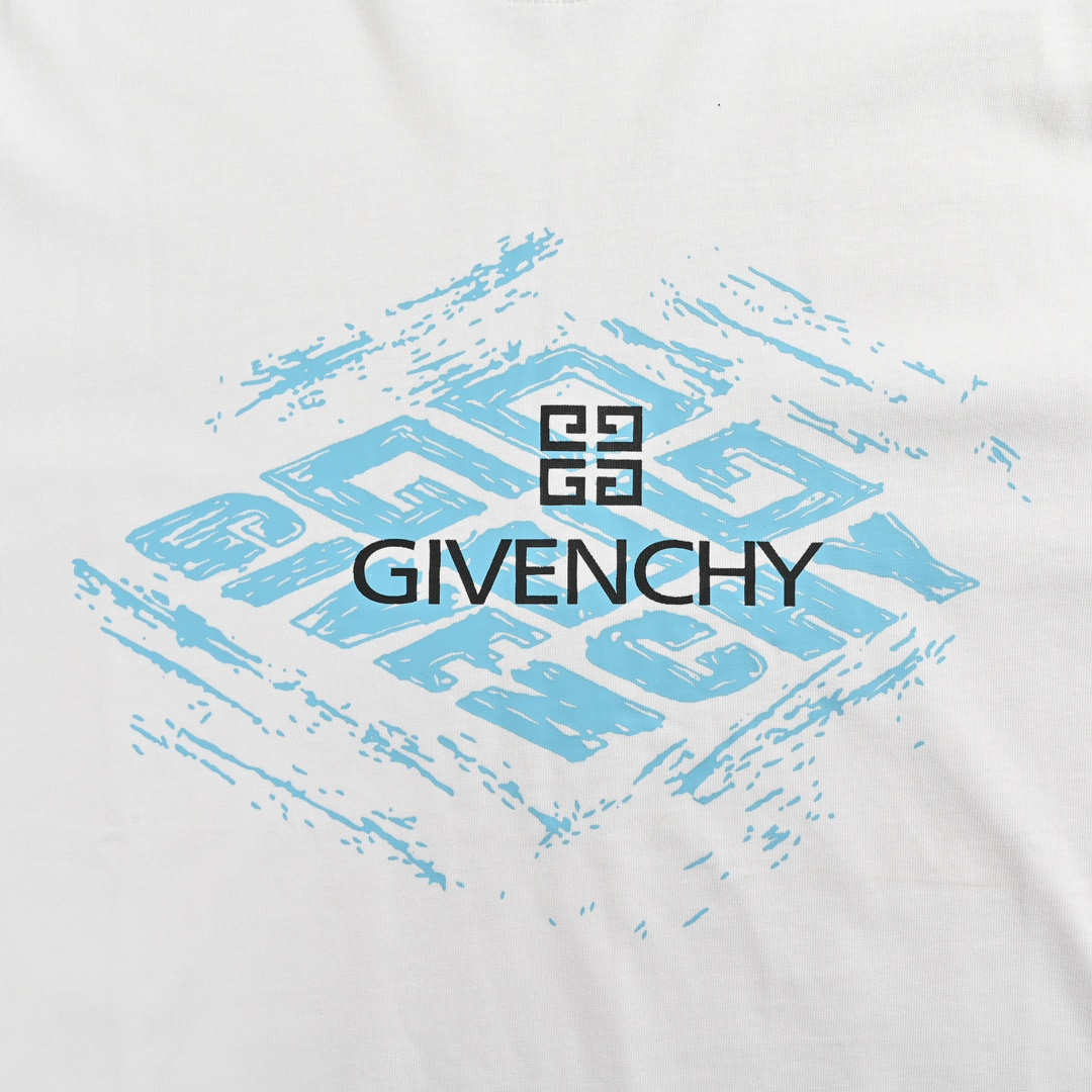 GIVENCHY/纪梵希 24ss 素描涂鸦logo短袖