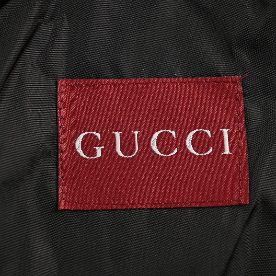 Gucci/古驰 24Fw 双G暗纹提花尼龙连帽夹克外套 2024 Gucci轻质GG尼龙提花夹克