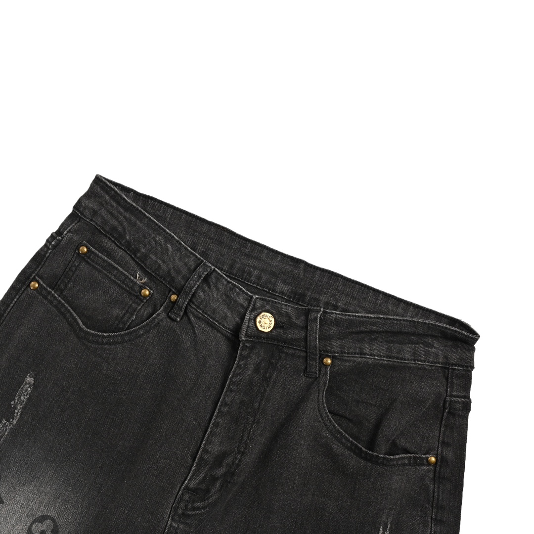 Louis Vuitton/路易威登 24Fw 渐变老花水洗牛仔裤-莆田鞋,莆田鞋货源,高仿鞋,高仿鞋货源,安福档口,莆田高仿鞋,莆田鞋批发,高仿鞋批发,莆田高仿运动鞋,高仿运动鞋,莆田运动鞋 Louis Vuitton/路易威登 24Fw 渐变老花水洗牛仔裤