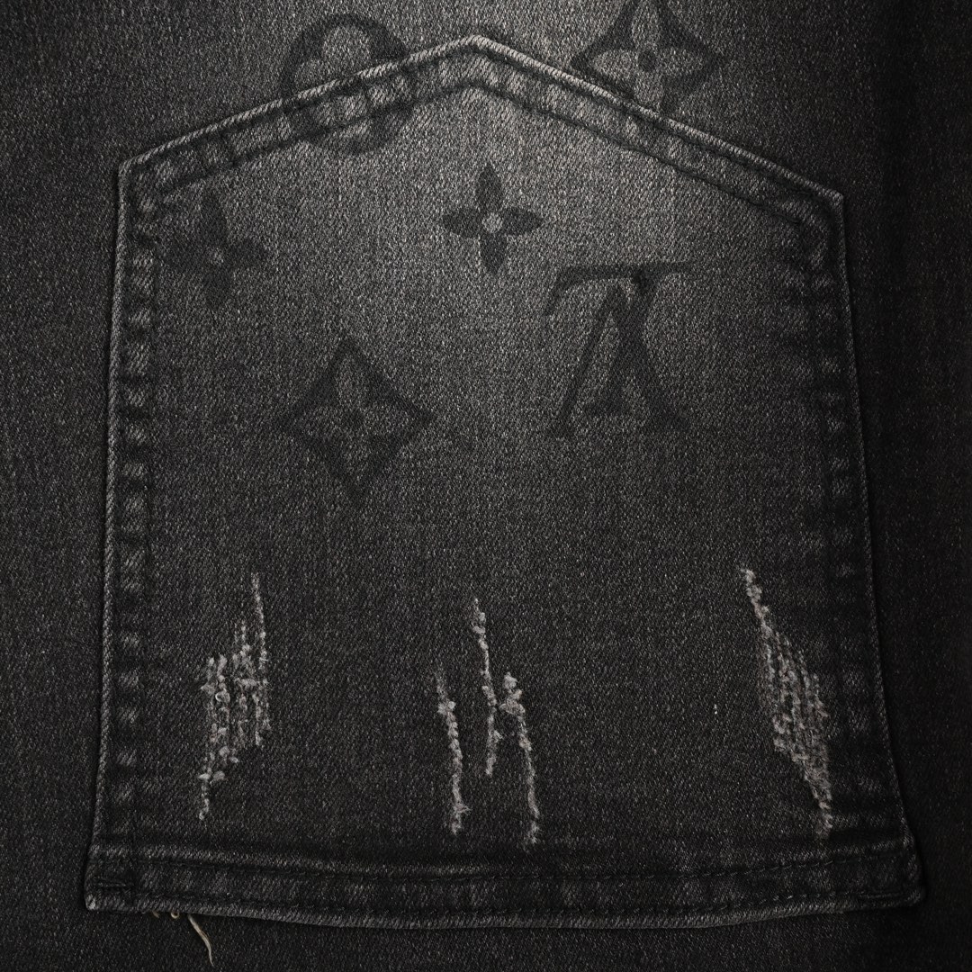 Louis Vuitton/路易威登 24Fw 渐变老花水洗牛仔裤-莆田鞋,莆田鞋货源,高仿鞋,高仿鞋货源,安福档口,莆田高仿鞋,莆田鞋批发,高仿鞋批发,莆田高仿运动鞋,高仿运动鞋,莆田运动鞋 Louis Vuitton/路易威登 24Fw 渐变老花水洗牛仔裤