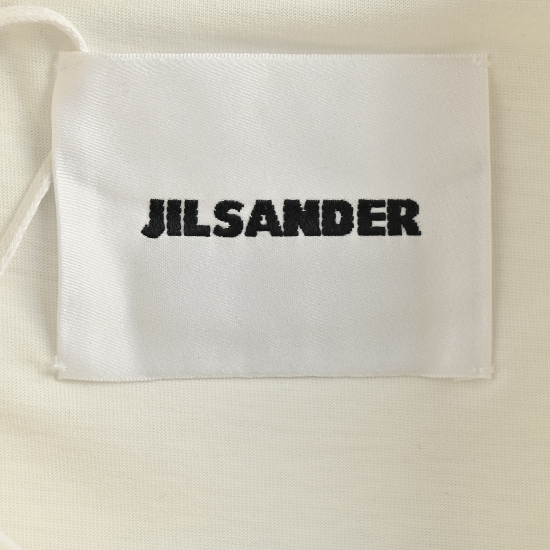 Jil Sander 24Fw 后背字母真两件长袖 面部采用26s230g精梳棉