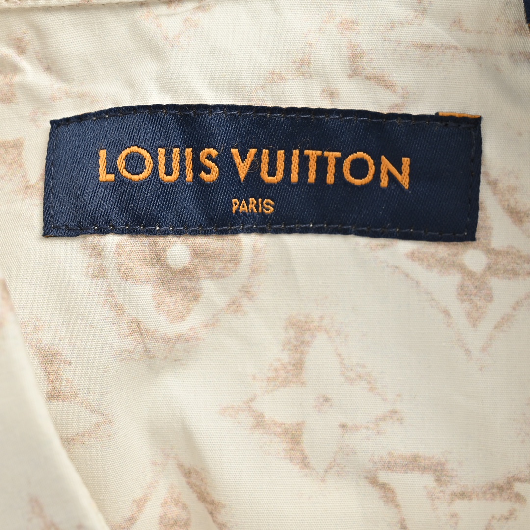 Louis Vuitton/路易威登 24Fw 金色满印衬衫