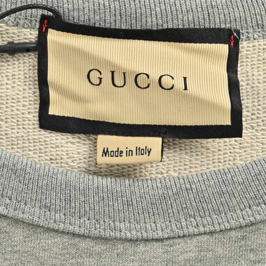 Gucci/古驰 经典双侧织带圆领卫衣