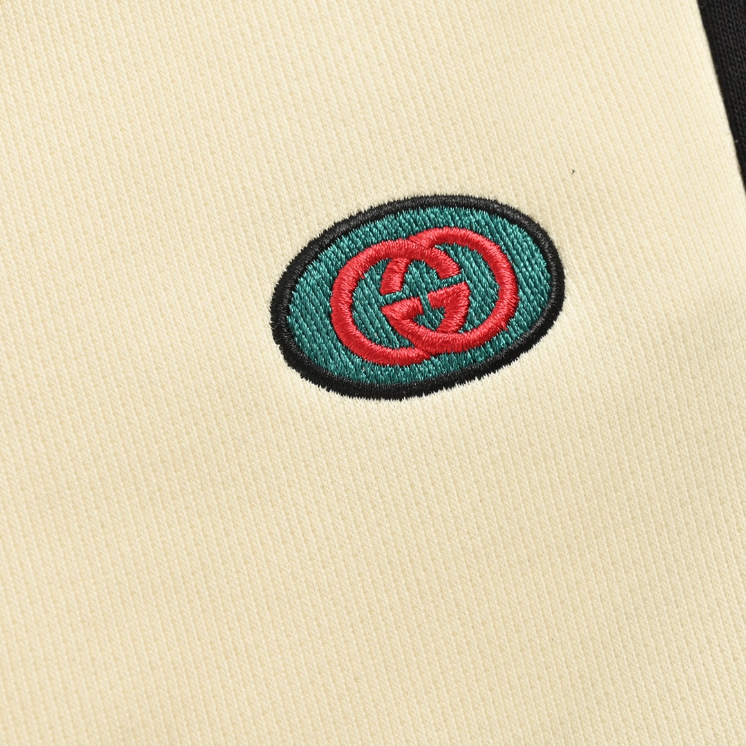 Gucci/古驰 24Fw 刺绣字母logo织带长裤