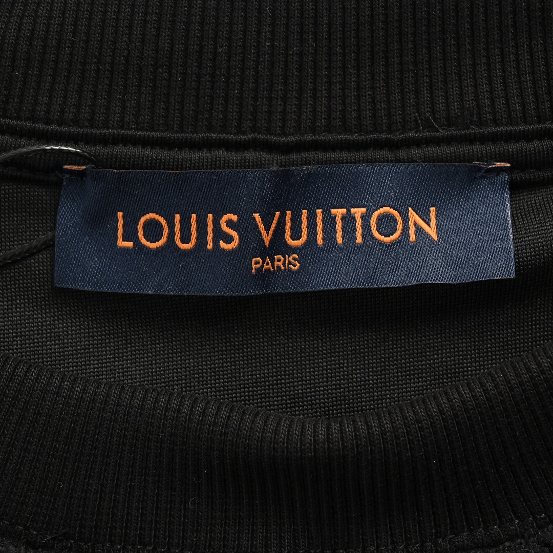 Louis Vuitton/路易威登 24Fw 满印暗纹提花圆领卫衣