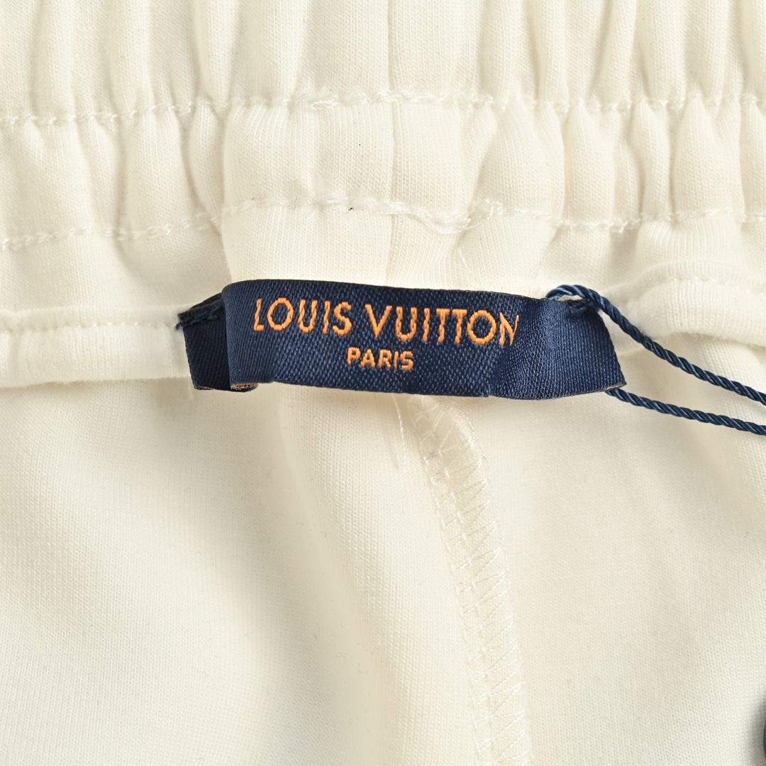 Louis Vuitton/路易威登 24Fw 口袋刺绣logo棉质工装长裤