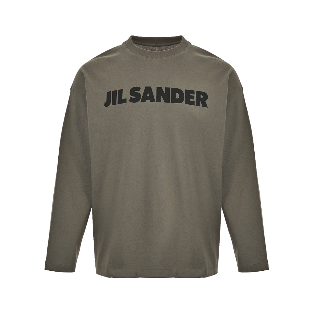 JIL SANDER /吉尔桑达 24Fw 字母印花长袖T恤