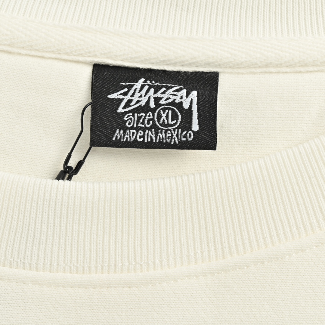 Stussy/斯图西 24Fw 黑八圆领卫衣