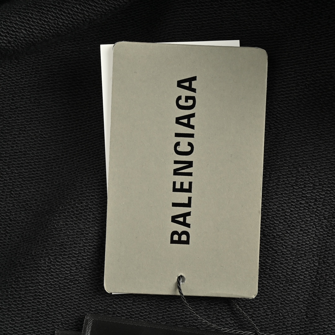 Balenciaga/巴黎世家 24Fw 模糊可乐印花连帽卫衣