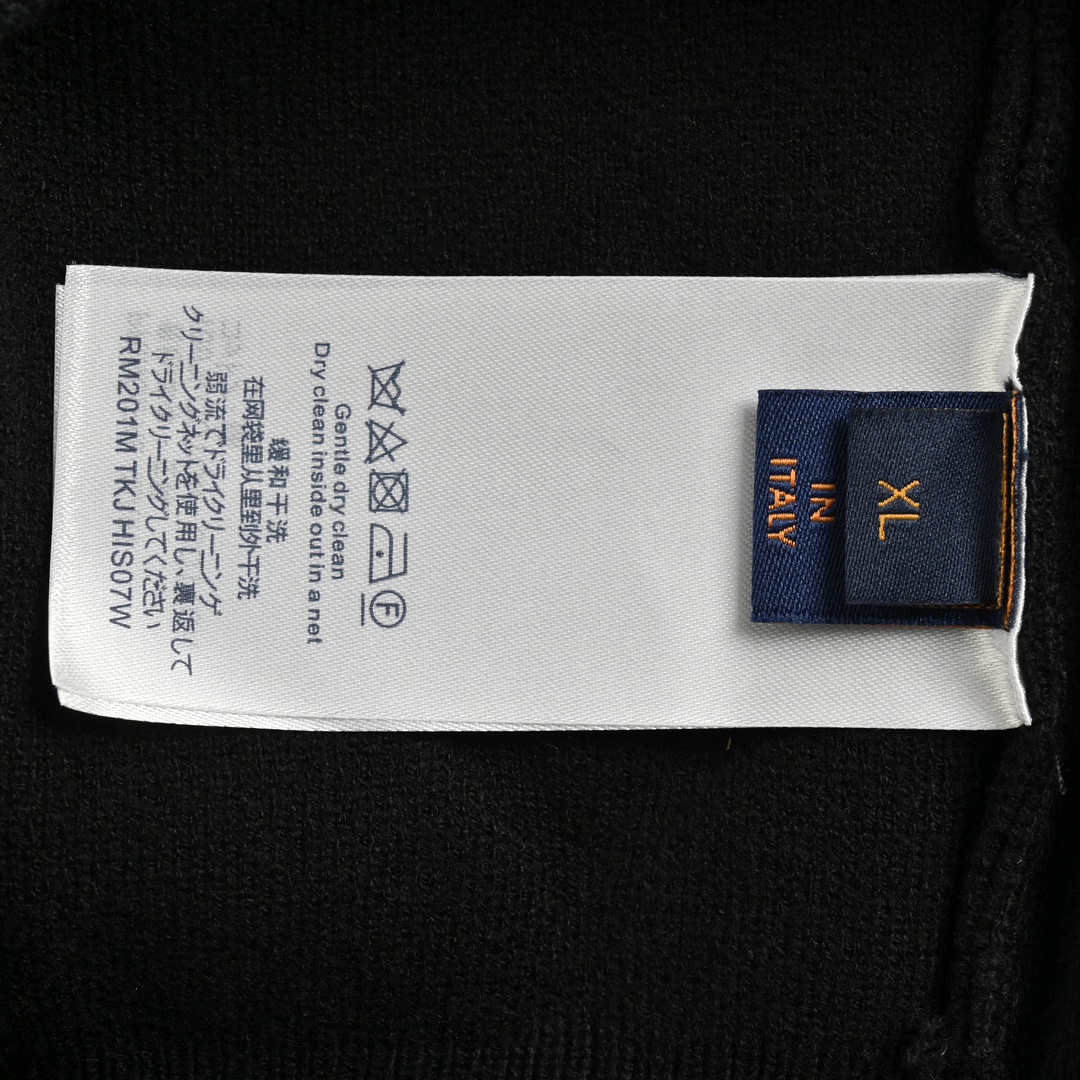 Louis Vuitton/路易威登 24Fw 满印暗纹提花针织毛衣
